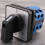 8 Terminals 5 Positions Master Control Rotary Cam  20A Black+ 5