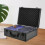 Lockable Aluminum Trading Card Storage Case with Large Capacity and Protective Sponge Lining 4