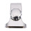 Adjustable Rotating Bathroom Shower  Hand Holder Wall Mounted Bracket Silver 5