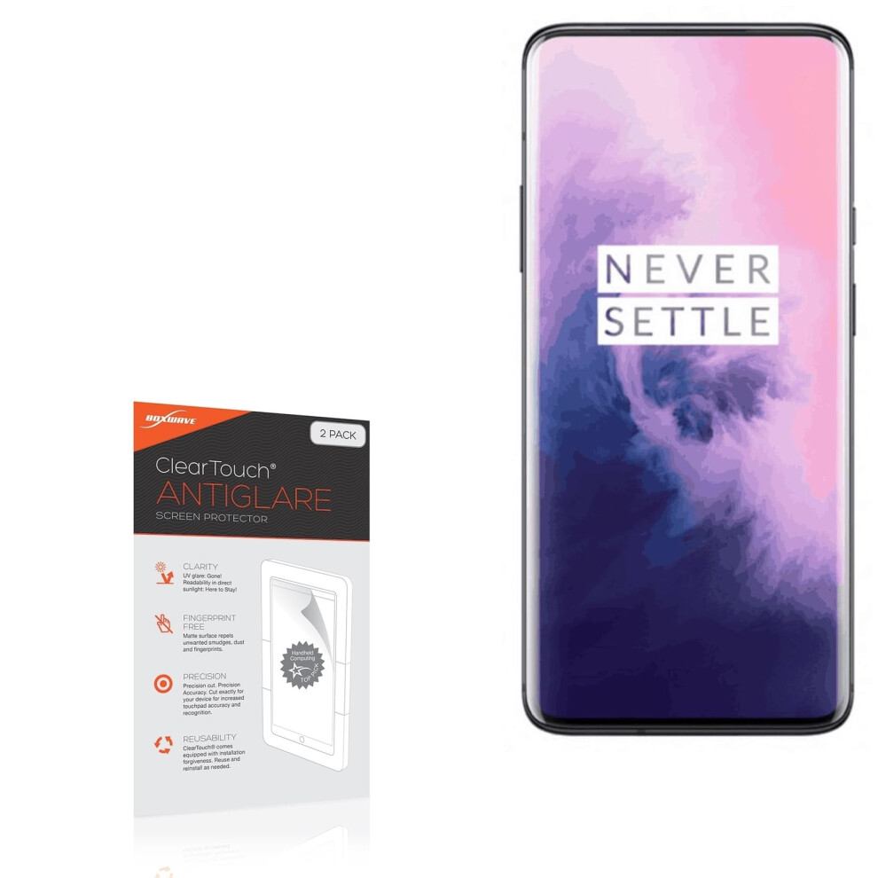 Matte Screen Protector 2Pack Antiglare Antifingerprint Film With Touch Sensitivity For Oneplus 7 Pro 9169991085890