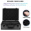 Lockable Aluminum Trading Card Storage Case with Large Capacity and Protective Sponge Lining 3