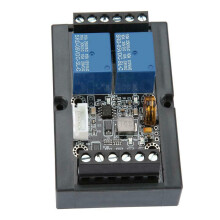Placa de Control Industrial PLC FX1N-06MR MóDulo de Retardo de Relé Programable con Carcasa