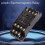 HH54P  12V Coil 4PDT 14 Pins Electromagnetic Power Relay DYF14A Base 3