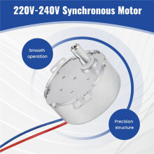 Ac 220V-240V 4W 3Rpm Ccw / Cw 20Mm Dicke Ac Synchron Motor