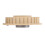Multifunctional Sewing Machine Gear 8mm Hole Plastic Steel Replacement 13
