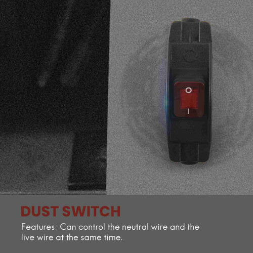 30A 220V JR-617 Waterproof  Medium    Flat Round  Silver Contact Double Cut Dust-Proof 1