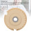 Multifunctional Sewing Machine Gear 8mm Hole Plastic Steel Replacement 4