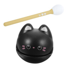 Cartoon Temple Block Percussion Instrument for Stress Relief and Cute Desktop Decor