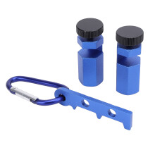Tall Aluminum Alloy Stair Gauge with Non-Slip Framing Square & Rafter Holder