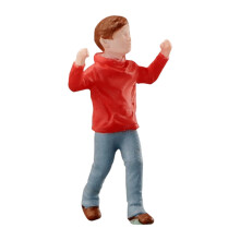1:64 Scale Diorama People Figurines for Miniature Street Scene and Model Train Layout