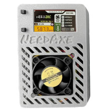NerdAxe Miner Nerdminer S19XP BM1366 500Gh/S ASIC för Bitaxe Bitcoin Micro-Miner Lottery Mining Miner med Display BR-Kontakt B