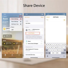 Matter WIFI US Touch-Schalter 1-Gang Home Life Wandschalter Unterstützt Alexa Voice APP