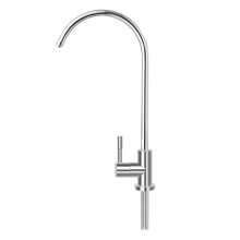 1/4inch Keukenkraan Kraan Chroom Omgekeerde Osmose Drinkwaterfilter Rotatiekraan Snelle Verbinding