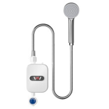 Elektrische Douchekoppen Thermostatische Douchekoppen Instelbare Temperatuur Waterdicht Direct Waterverwarming EU-Stekker