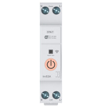 Tuya Wifi Circuit Breaker Power Metering Din Rail Remote Control Home Kwh Metering Monitoring Timer Relay A