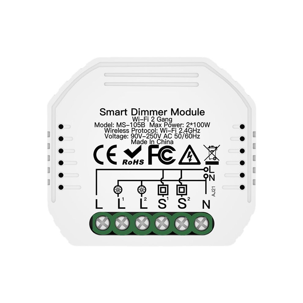 Diy Wifi Led Dimmer 2 Way Voice Dimming For Life Alexa Tuya App 6031329001038