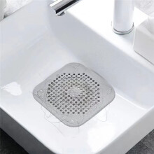 Attrape-Cheveux en Silicone, Filtre de Lavabo de Douche avec Ventouse pour Cuisine et Salle de Bain, Installation et Nettoyage Faciles