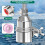 Stainless Steel Float  Valve Automatic Water Level Controller Kitchen Faucet Upgrade Thickened B 7