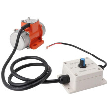 12V Vibration Motor Aluminum Alloy 4000RPM Adjustable Speed Brushless Concrete Vibratorfor Equipment (15W)