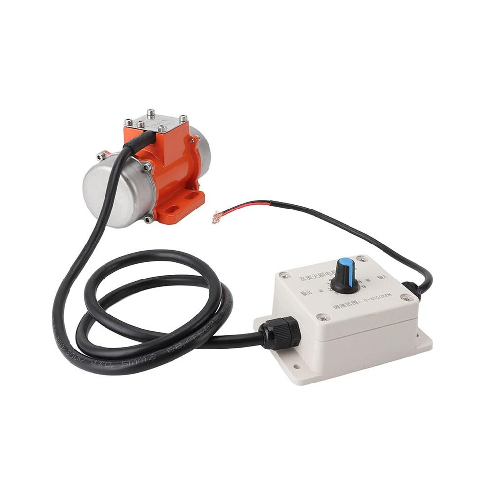 12V Vibration Motor Aluminum Alloy 4000Rpm Adjustable Speed Brushless Concrete Vibratorfor Equipment (15W) 6031805667468