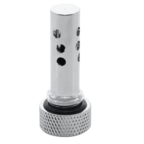 Computer PC Water Cooler Fitting Water Cooling Tank Bubble Prevent Multifunction Hand Tighten for Computer Silver 1