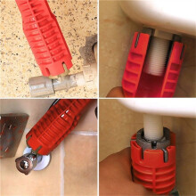 Multifunctional Sink Wrench Water Pipe Faucet Bathroom Kitchen Installation Plumbing Hot Water Wrench Repair Tool