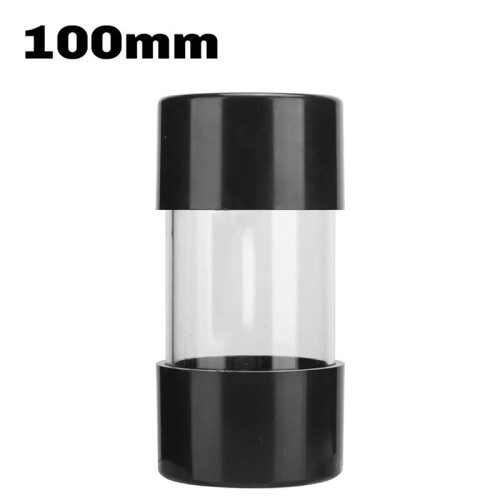 Computer Accessory Tank Transparent Cylindrical Computer Water Cooling Water Tank 100MM for Computer 2