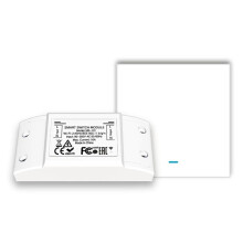 Interruptor Inteligente  de 16 A con Control Remoto de Panel de 1 Grupo, Interruptor de  Industrial, Relé Disyuntor para Hogar