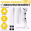 DIY Linear Actuator Bracket Adjustable Angle Linear Reciprocating Motor Bracket Foldable Stand with Suction Cup 2