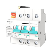 Tuya WIFI Circuit Breaker MCB Life Remote Control Short Circuit Protection Timed Circuit Breaker 63A 3P