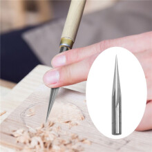 4 Peças 6mm Shank Engraving Cutter Wood Carving Bit Tool V Shape End Mill CNC Router Bit Engraving Bit para Acrílico Madeira