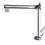 Shower  Extension Arm, Adjustable Extender with Lock Joint, Rise or Lower Rainfall and Fixed Shower 2