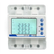 WIFI Circuit Breaker Remote Control 2.4Ghz Three-Phase 100A50-60HZ Universal Photovoltaic Meter