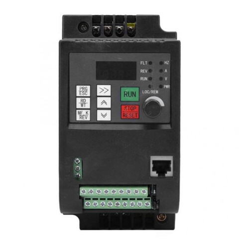 0.75kw VFD Frequency Converter Single Phase 110V Input to 3 Phase 220V Output Motor Variable Speed Power Controller