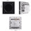 Infinite Knob MOSFET Dimmer Regulator Zigbee 3.0 PC Panel Wall Light  Digital LCD Trailing  Dimming Black 3
