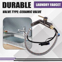 High-End Temperature Display Basin Faucet LED Light 2 Modes Hot Cold Water Sink Mixer Wash Tap for Bathroom