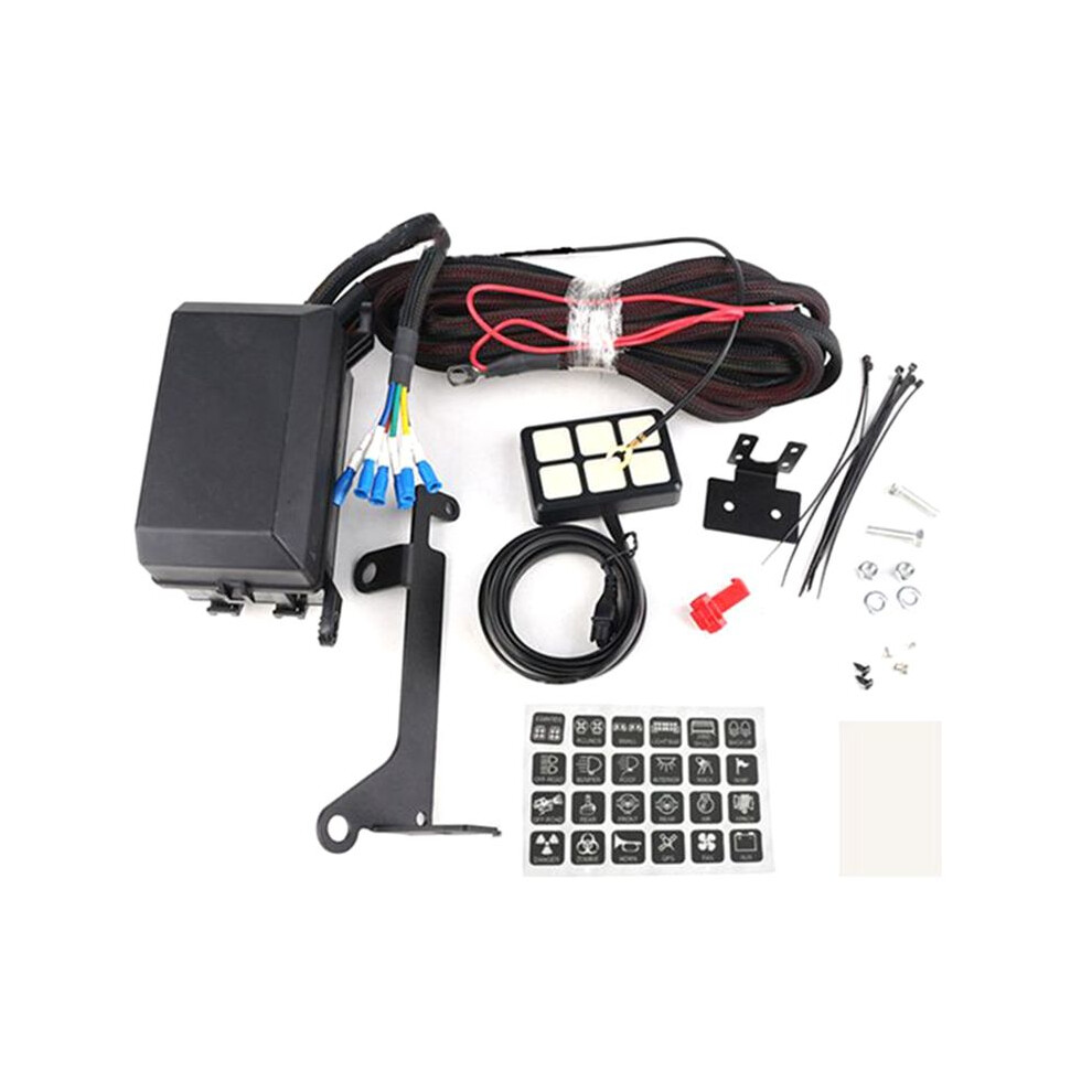 Car 6 Gang Panel Relay System Circuit Control Box For Boat Auto Parts 4713520251628