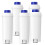 Water Filter Replacement Compatible with for  Coffee Machine Filter Activated Carbon Softener for 1