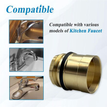 RP51503 Bonnet Nut Replacement, for Household Faucet Cartridges, Cap Nut Replacement for Household Faucet Cartridges