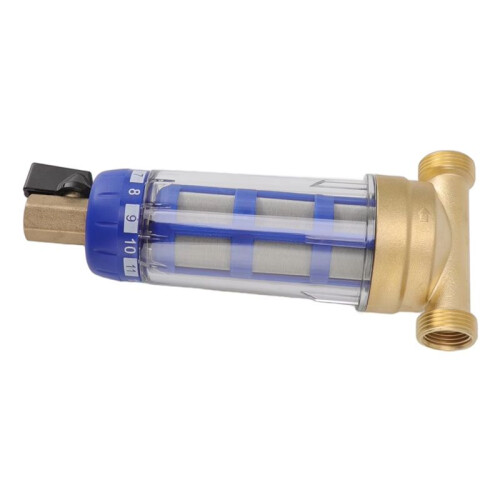 Water Prefilter Spin Down Sediment Whole House Spin Down Sediment Water Filter Refined Copper  40um 2