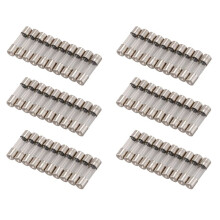 60Pcs 250V 0.2A 200MA Quick Fast Blow Glass Fuses Tubes 5mm x 20mm