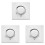 3X 86 Type Ceiling Fan Adjustment Stepless Speed Controller Wall  220V 10A 2