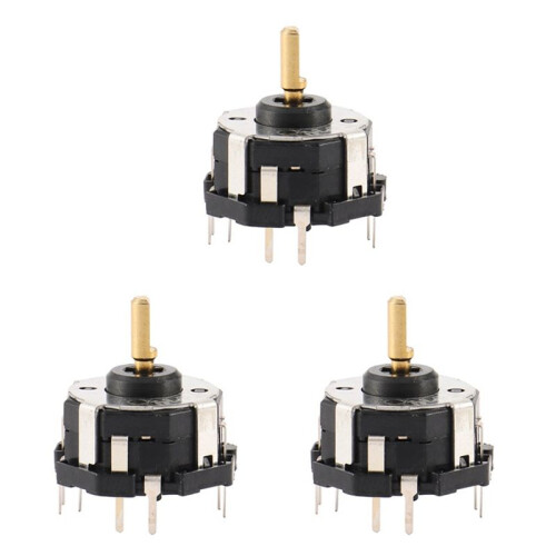 3X RKJXT1F42001 4-Way  Car Navigation Encoder Key Rocker  with Push  Encoder