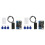 2X Mobile Phone NFC Control Board Fingerprint IC Card DIY Relay Module 13.56Mhz Access Control Card Controller, IC+NFC 1