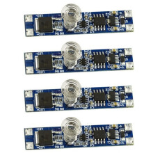 4X 5V-24V 8A Intelligent LED Light Dimmer Capacitive Sensor Module PCBALED Dimming Control Touch