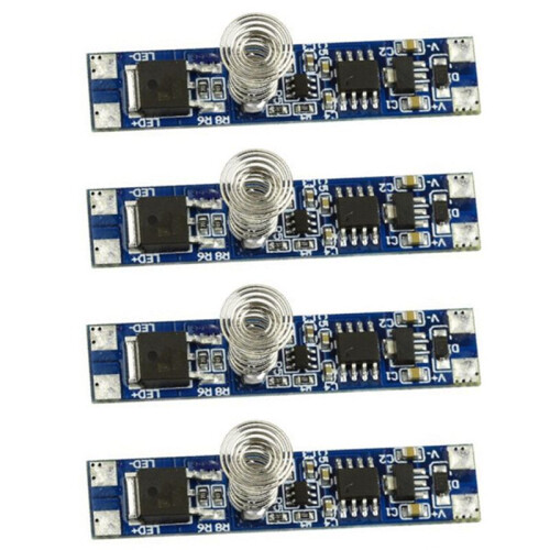 4X 5V-24V 8A  Intelligent LED Light Dimmer Capacitive Sensor Module PCBALED Dimming Control Touch