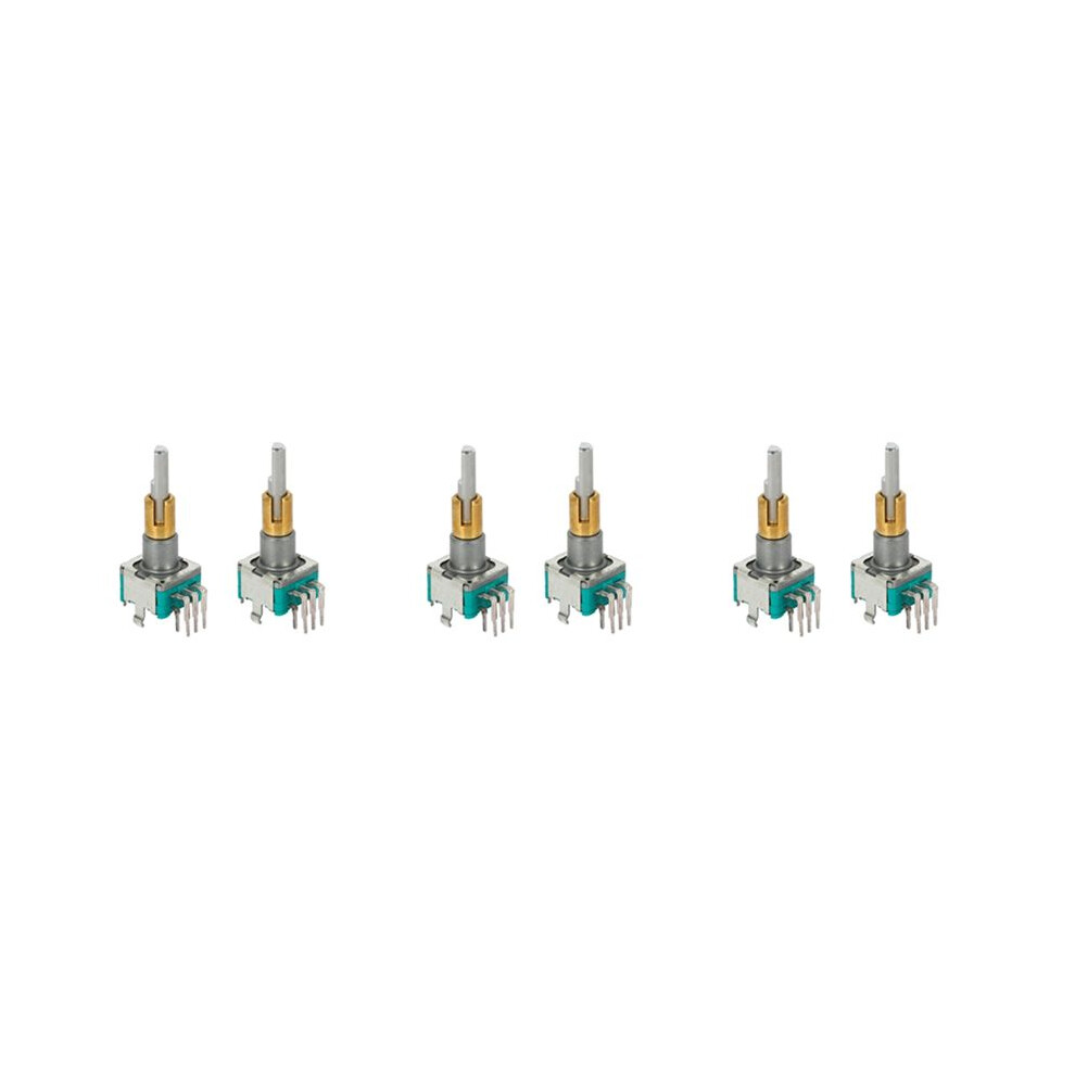 6Pcs Ec11ebb24c03 Dual Axis Encoder With 30 Positioning Number 15 Pulse Point Handle 25Mm 6032366187464