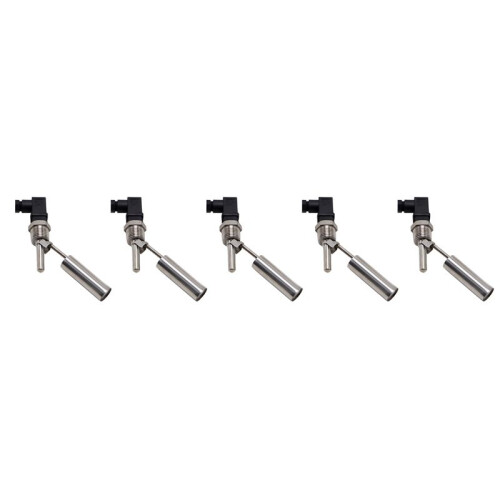 5PC Liquid Float Water Level Sensor Side Mount Float  Safe Stainless Steel Under 220V