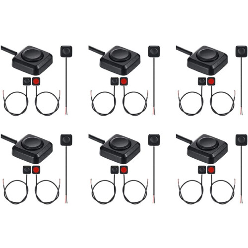 24 Pcs Momentary  Momentary Push Button  Off  12V 24V Surface Mount  Button