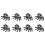 48 Pieces Side Mounted Horizontal Liquid Float  Water Level Sensor 1